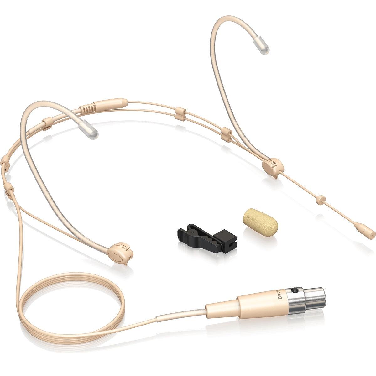 BEHRINGER BO440 MICROFONO OMNIDIREZIONALE COLOR CARNE BEIGE PER VOCE MINI XLR 3 POLI - TechSoundSystem.com