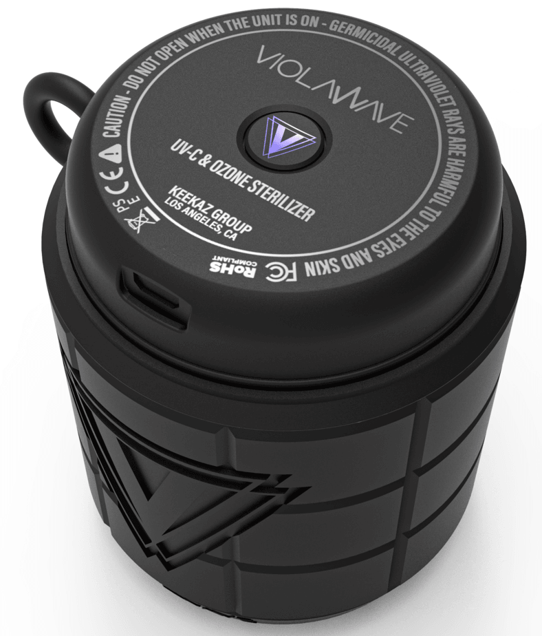 VIOLAWAVE GRENADE STERILIZZATORE UV ANTI COVID PER PICCOLI MICROFONI E IN EAR MONITOR - TechSoundSystem.com