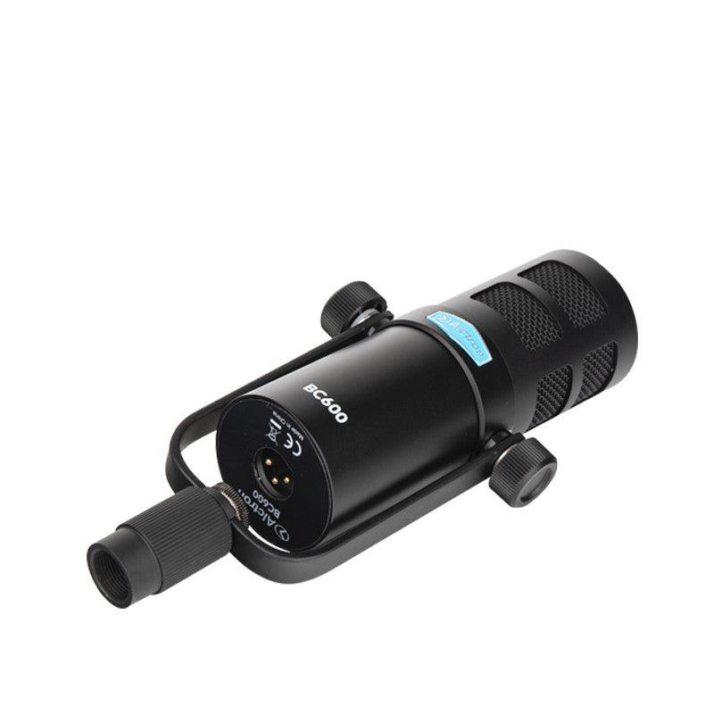 ALCTRON BC600 MICROFONO DINAMICO PER BROADCAST E PODCASTING - TechSoundSystem.com