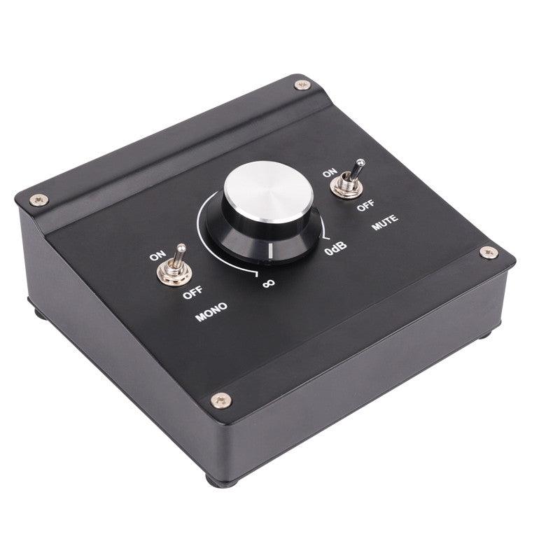 ALCTRON DMC01 CONTROLLER PER MONITOR DA STUDIO CON INGRESSI COMBO JACK-XLR - TechSoundSystem.com