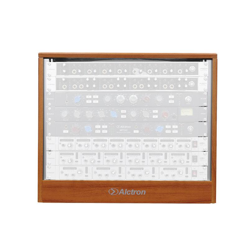 ALCTRON GC19 8U RACK DA STUDIO IN ALLUMINIO E LEGNO 8 UNITA' - TechSoundSystem.com