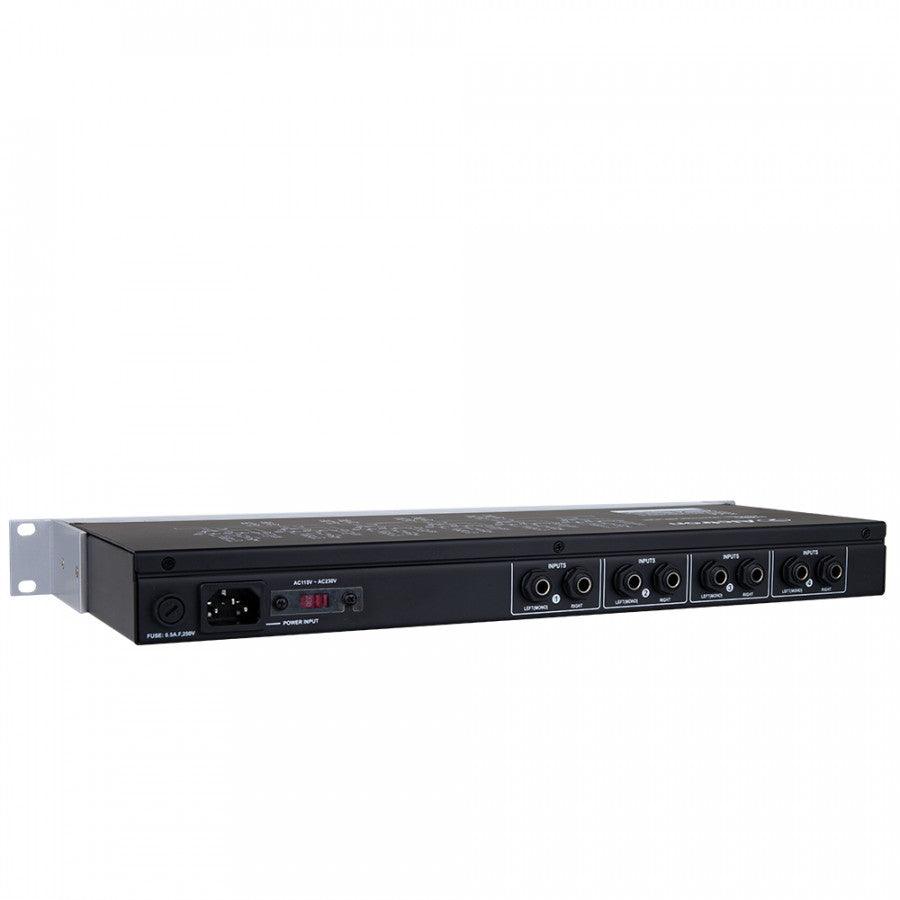 ALCTRON H6N PREAMPLIFICATORE 6 CUFFIE AMPLIFICATORE CUFFIA 6 CANALI 1U RACK - TechSoundSystem.com