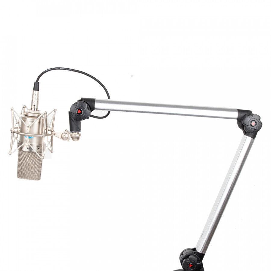 ALCTRON MA614 SUPPORTO ASTA PER MICROFONO DA SCRIVANIA - TechSoundSystem.com