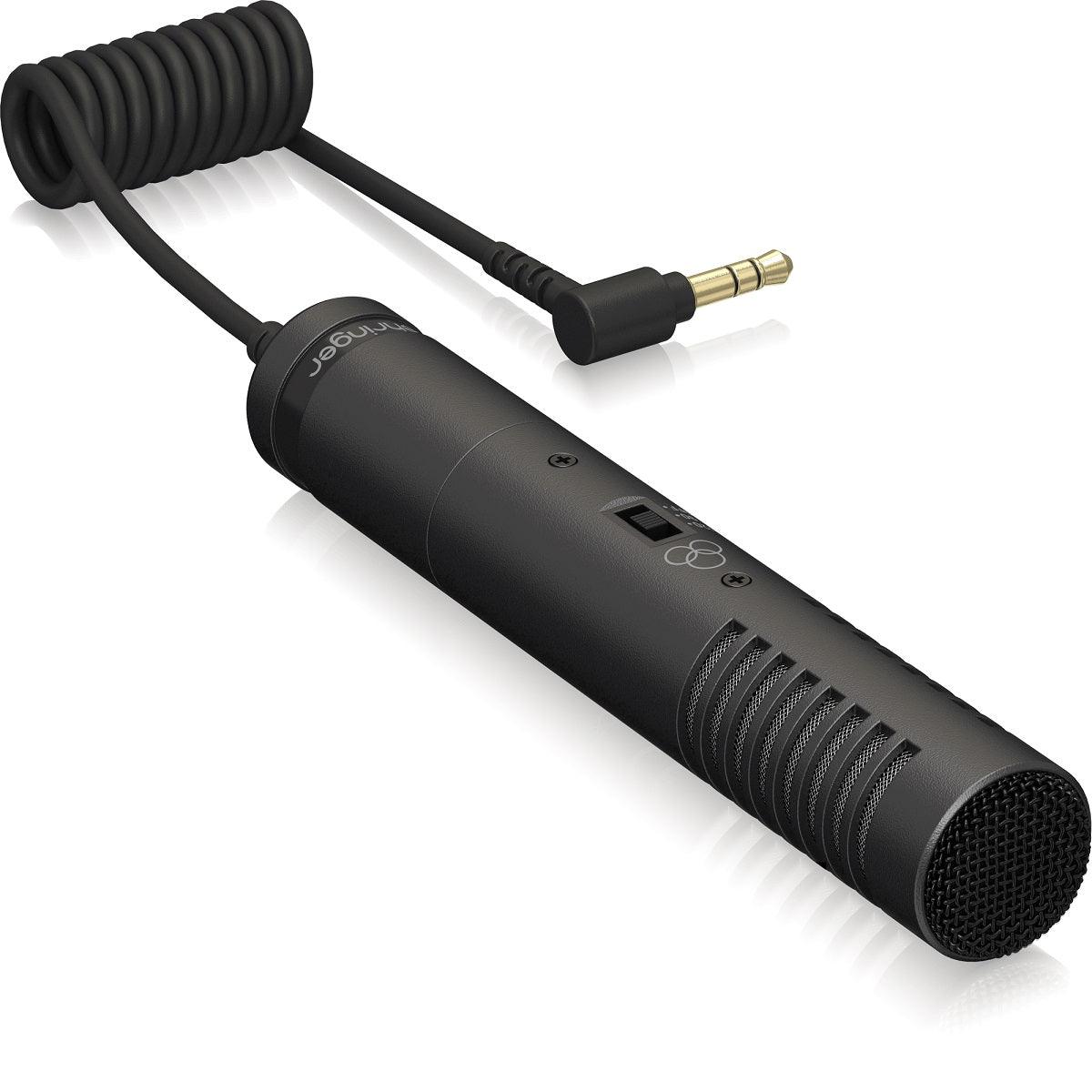 BEHRINGER VIDEO MIC MS MICROFONO PER VIDEOCAMERA A CONDENSATORE MID-SIDE DOPPIA CAPSULA - TechSoundSystem.com