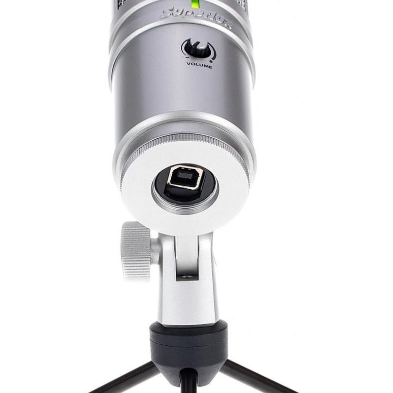 SUPERLUX E205U MICROFONO USB DA STUDIO E PODCAST A CONDENSATORE - TechSoundSystem.com