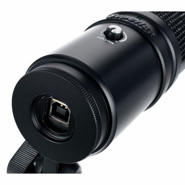 SUPERLUX E205U MKII MICROFONO USB DA STUDIO E PODCAST A CONDENSATORE - TechSoundSystem.com