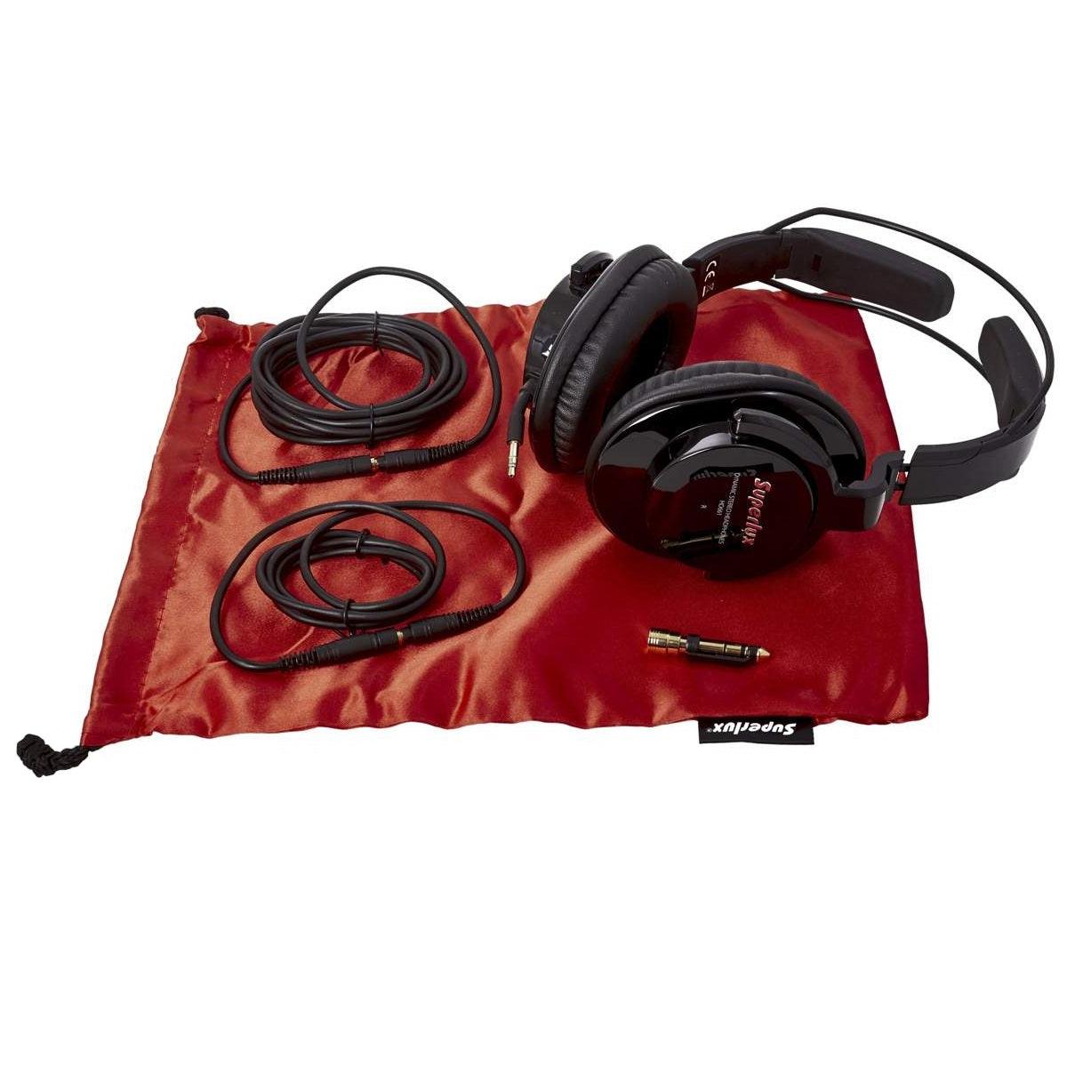 SUPERLUX HD-661 CUFFIA DA STUDIO DINAMICA CIRCUMAURALE CHIUSA - TechSoundSystem.com