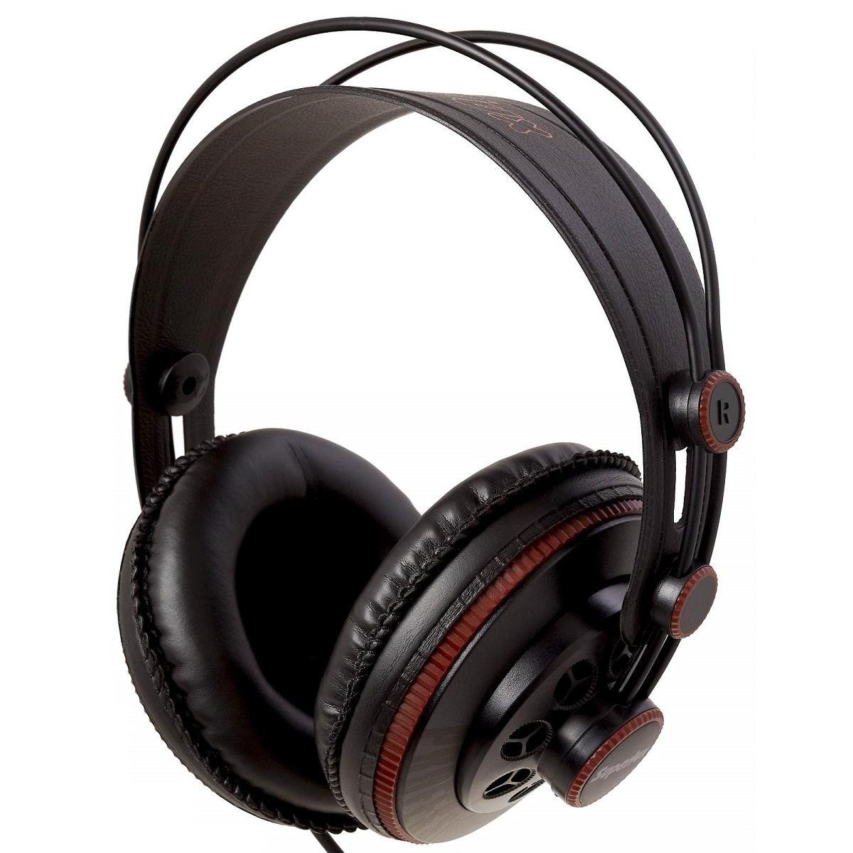 SUPERLUX HD-681 CUFFIA DA STUDIO SEMIAPERTA CIRCUMAURALE DINAMICA NERA / ROSSA - TechSoundSystem.com