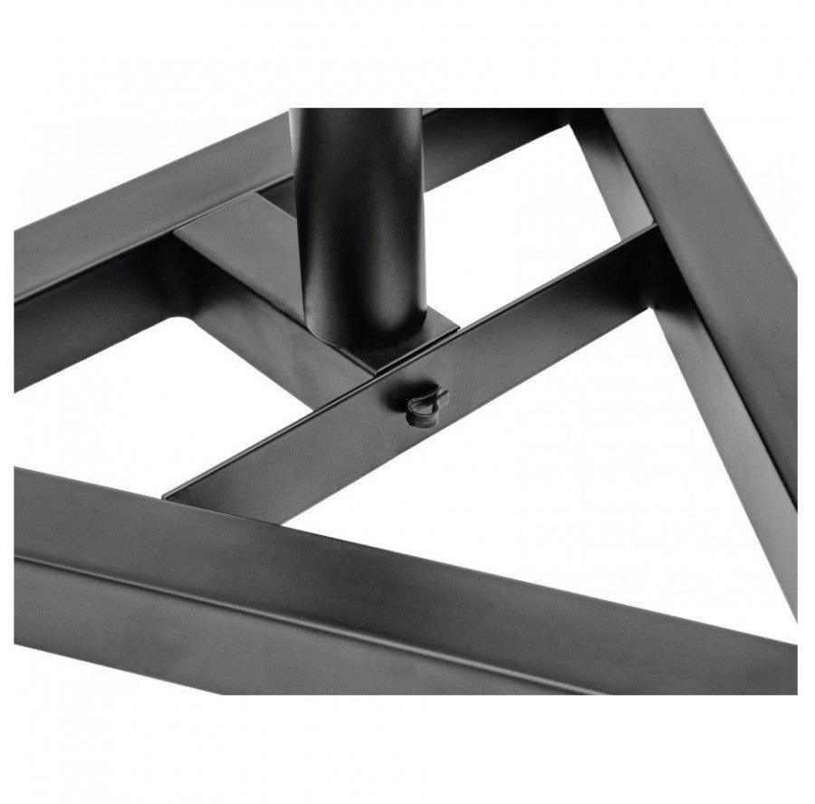 COBRA CLS702 COPPIA SUPPORTI CASSE MONITOR STUDIO STAND REGOLABILE CON BASE TRIANGOLARE PIEDE IN GHISA - TechSoundSystem.com
