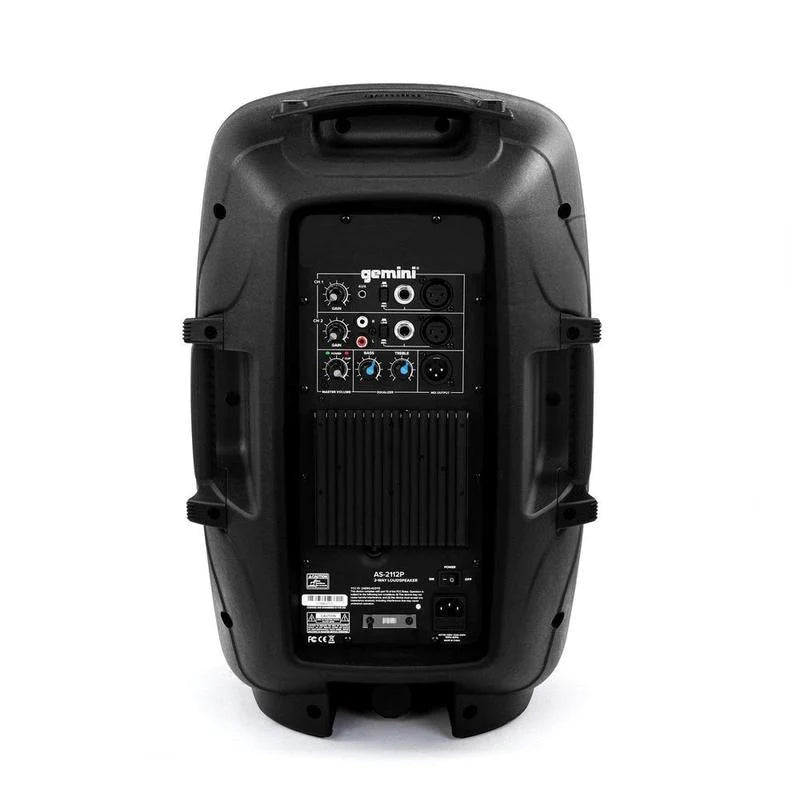 GEMINI AS2112P CASSA ATTIVA 2 VIE 1500W PICCO WOOFER 12" 2 CANALI EQ2 BANDE EX-DEMO - TechSoundSystem.com
