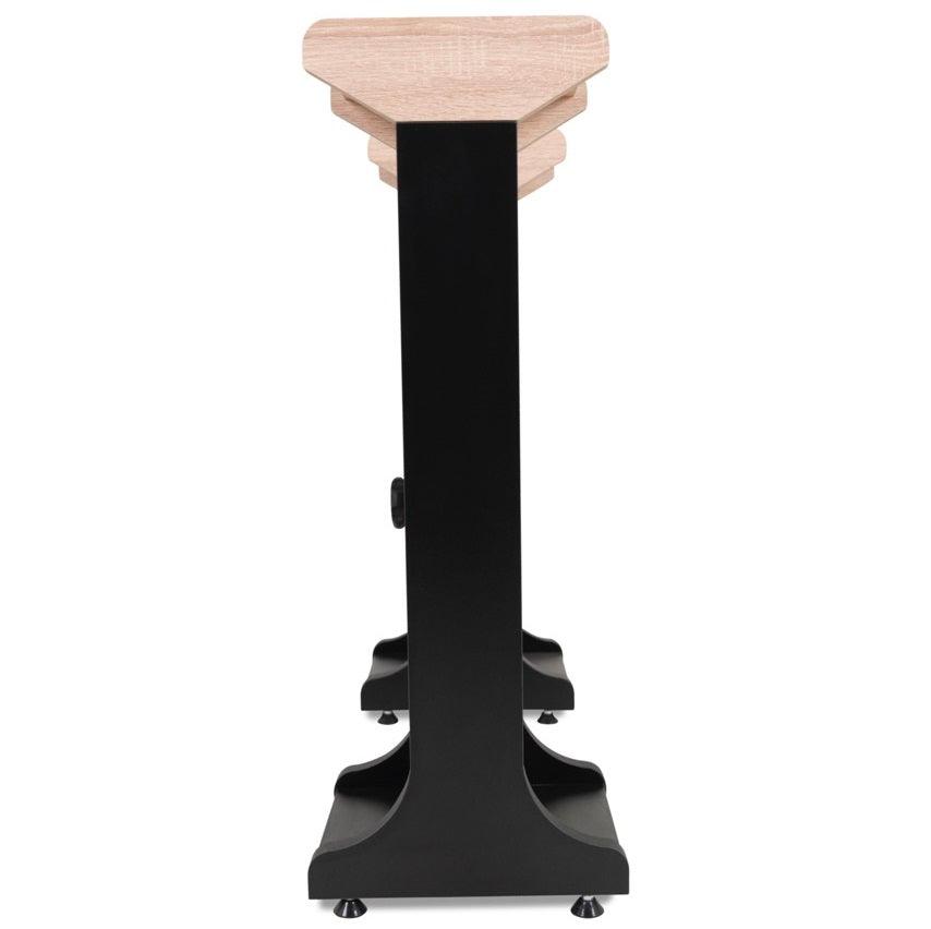 ZAOR MIZA STAND MKIII BLACK OAK COPPIA DI SUPPORTI DA TERRA PER MONITOR DA STUDIO - TechSoundSystem.com