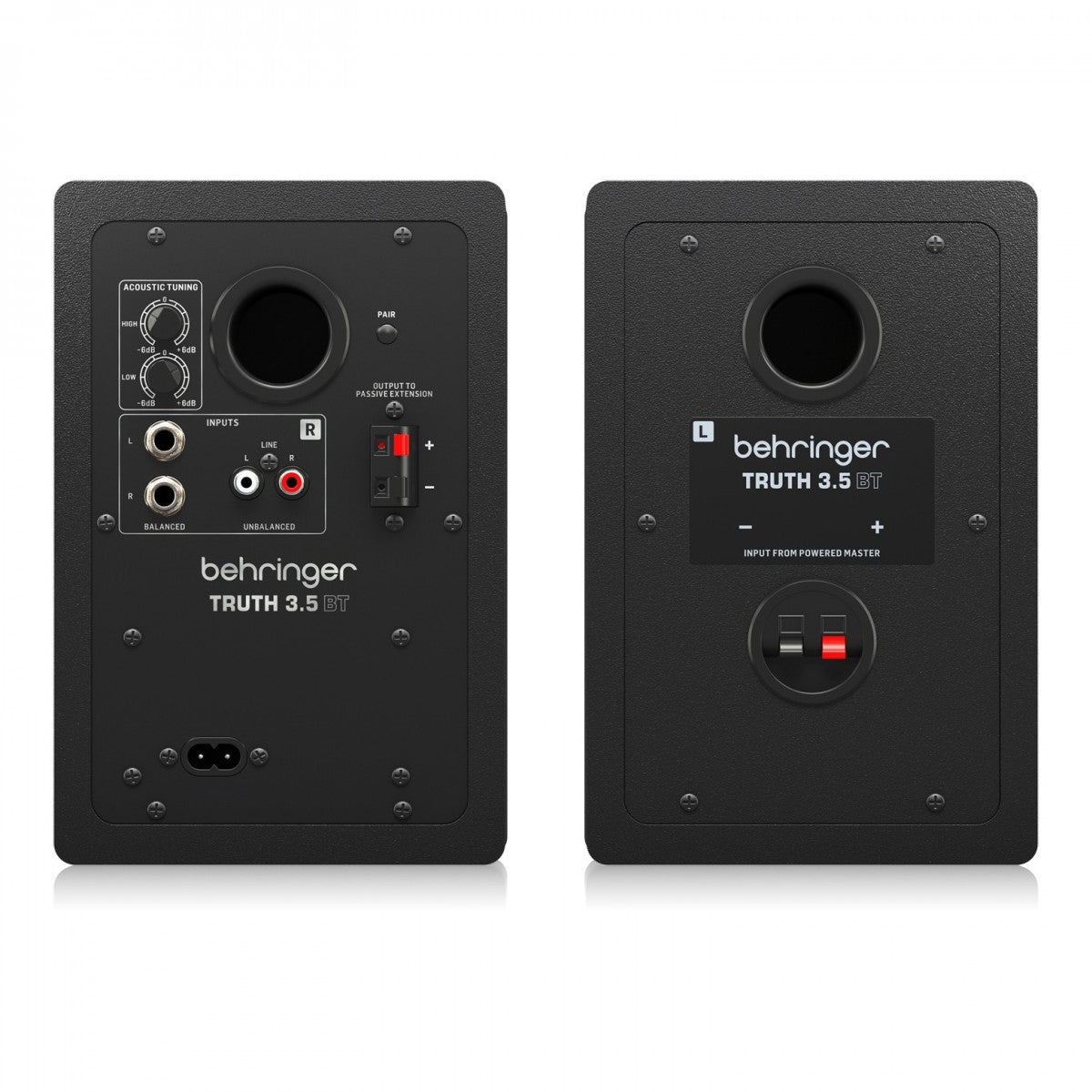 BEHRINGER TRUTH 3.5 BT COPPIA MONITOR STUDIO BLUETOOTH 64W WOOFER 3.5" - TechSoundSystem.com