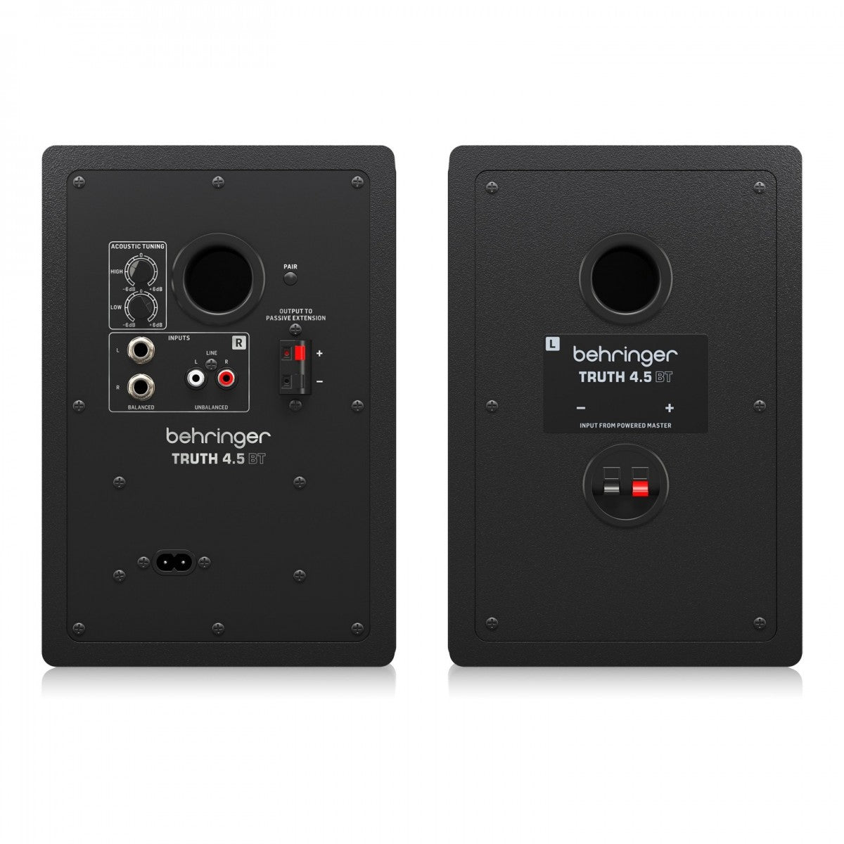 BEHRINGER TRUTH 4.5 BT COPPIA MONITOR STUDIO BLUETOOTH 64W WOOFER 4.5" - TechSoundSystem.com