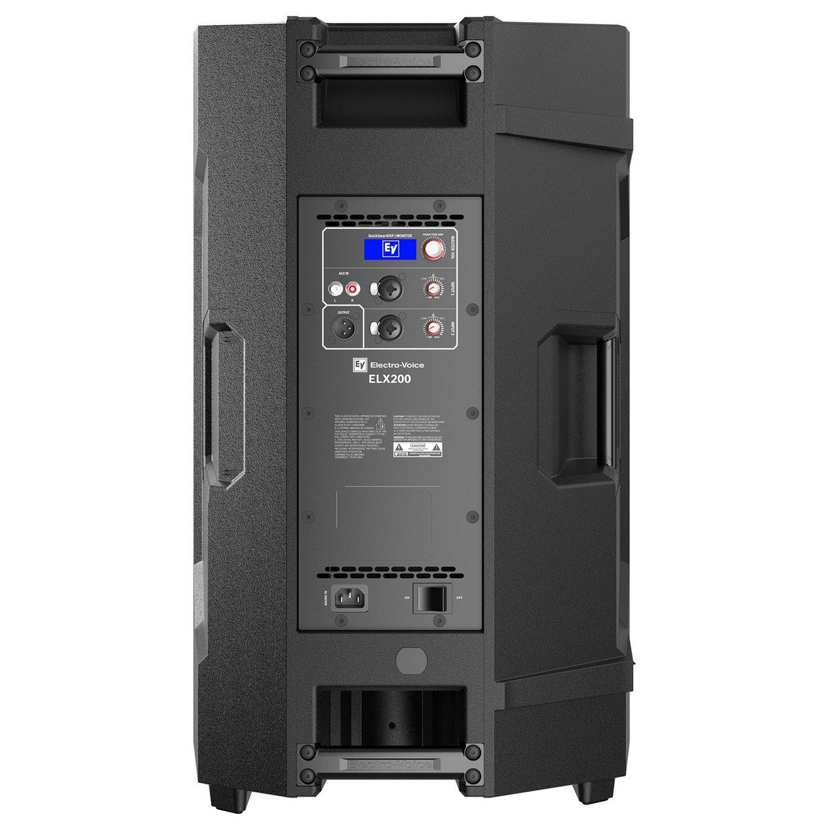 ELECTRO VOICE ELX200 15P CASSA ATTIVA 2 VIE 1200 WATT WOOFER 15" TWEETER IN TITANIO - TechSoundSystem.com