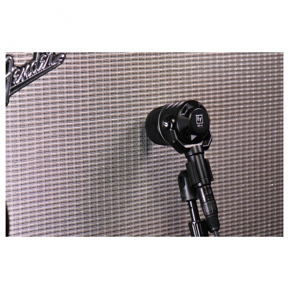 EV ELECTROVOICE ND46 MICROFONO DINAMICO SUPERCARDIOIDE PER STRUMENTI E AMPLIFICATORI - TechSoundSystem.com