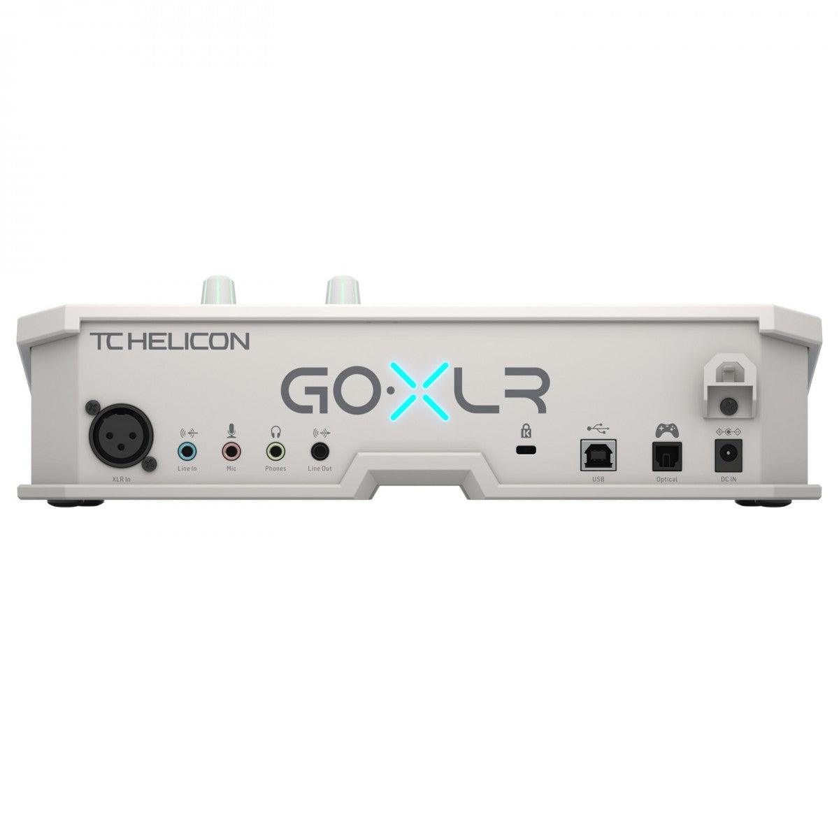 TC HELICON GO-XLR-WH MIXER PORTATILE 4 PAD CANALI PLAY BROADCAST STREAM ONLINE BIANCO - TechSoundSystem.com