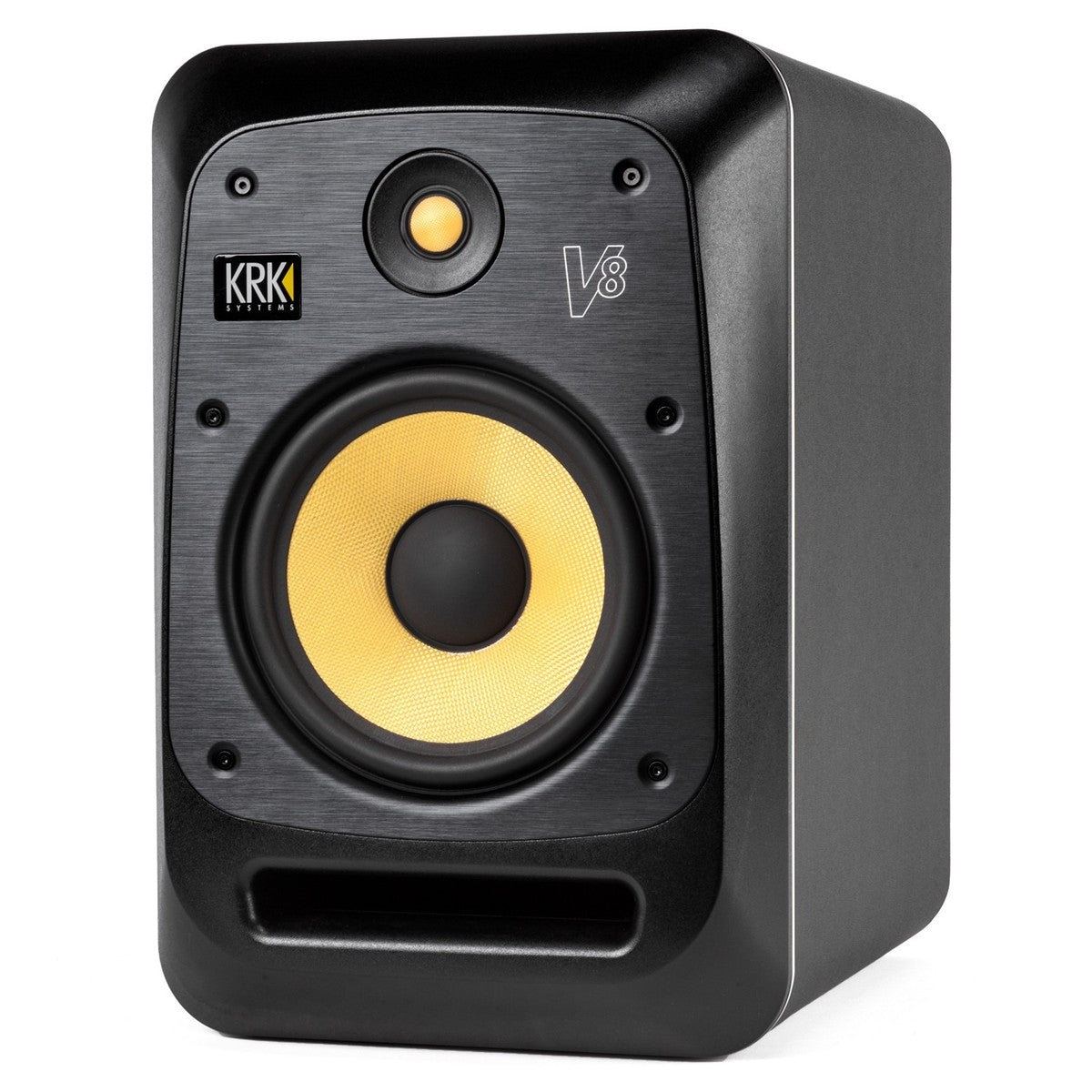 KRK V8 S4 BLACK MONITOR DA STIDIO ATTIVO 2 VIE 8" - 1" 230 WATT - TechSoundSystem.com