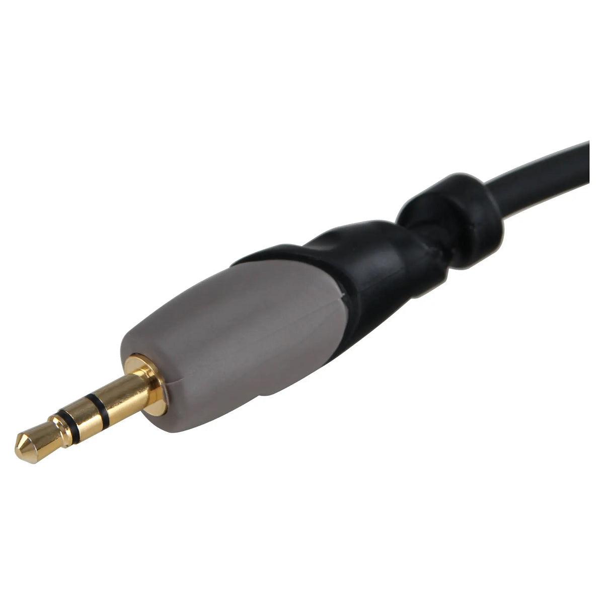 PRONOMIC ANE10-1.5JX CAVO CON ELIMINATORE DI RUMORE DA MINI JACK STEREO 3.5MM A 2 X XLR MASCHI - TechSoundSystem.com