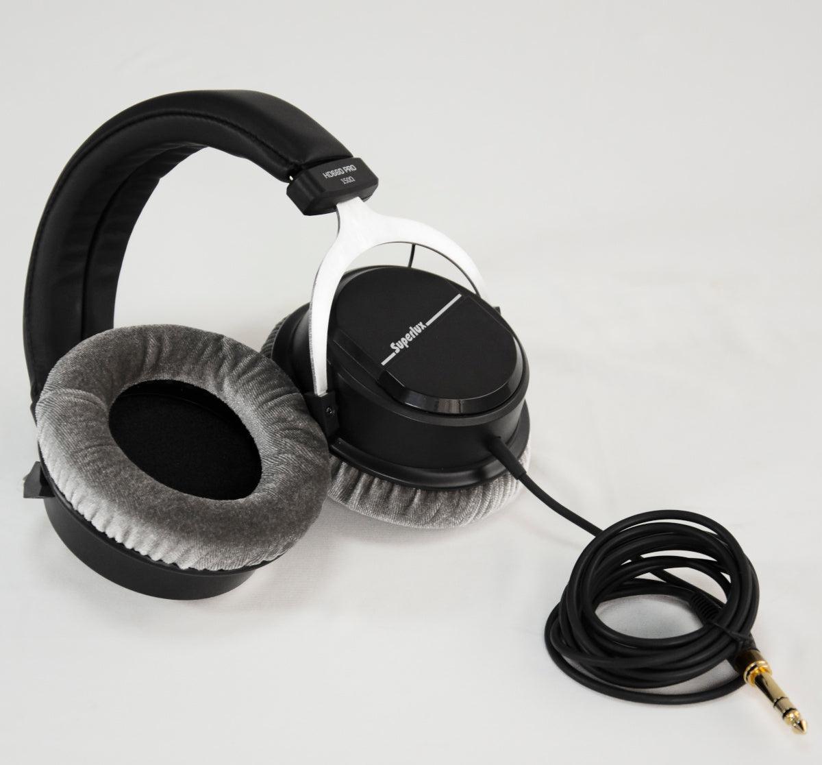 SUPERLUX HD-660PRO 150 OHM CUFFIA DA STUDIO DINAMICA CIRCUMAURALE CHIUSA NERA - TechSoundSystem.com