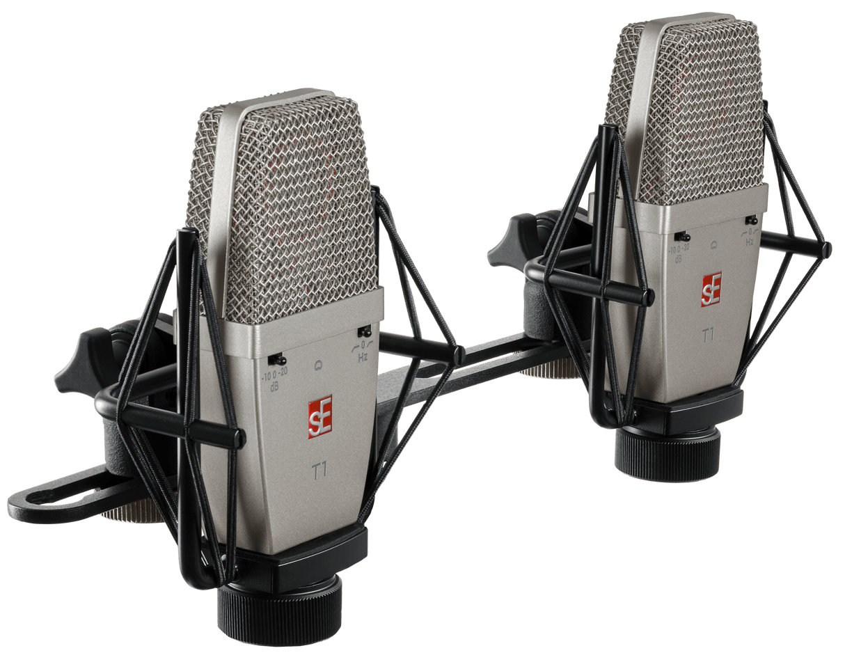 SE ELECTRONICS T1 (P) LDC TITANIUM MATCHED PAIR - TechSoundSystem.com