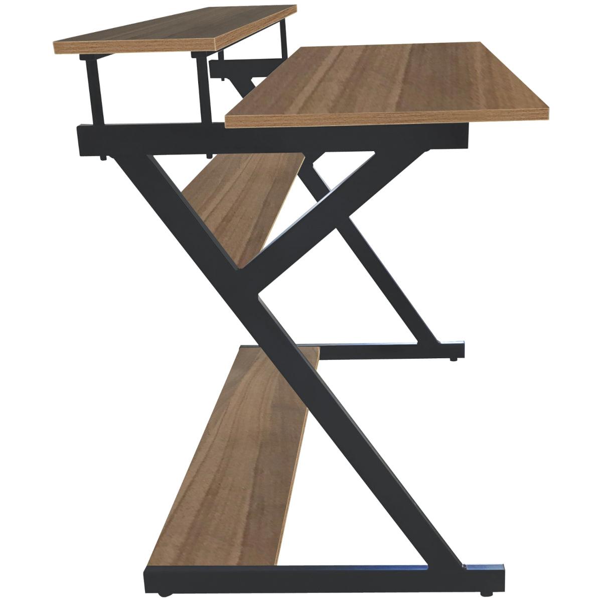 EXTREME TB003 SCRIVANIA DA STUDIO CON 2 RIPIANI PER MONITOR DA STUDIO E PC - TechSoundSystem.com