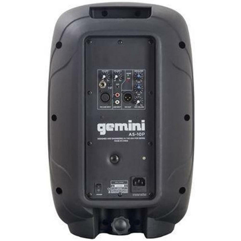 GEMINI AS-10P CASSA ATTIVA 2 VIE 1000W WOOFER 10" - TechSoundSystem.com