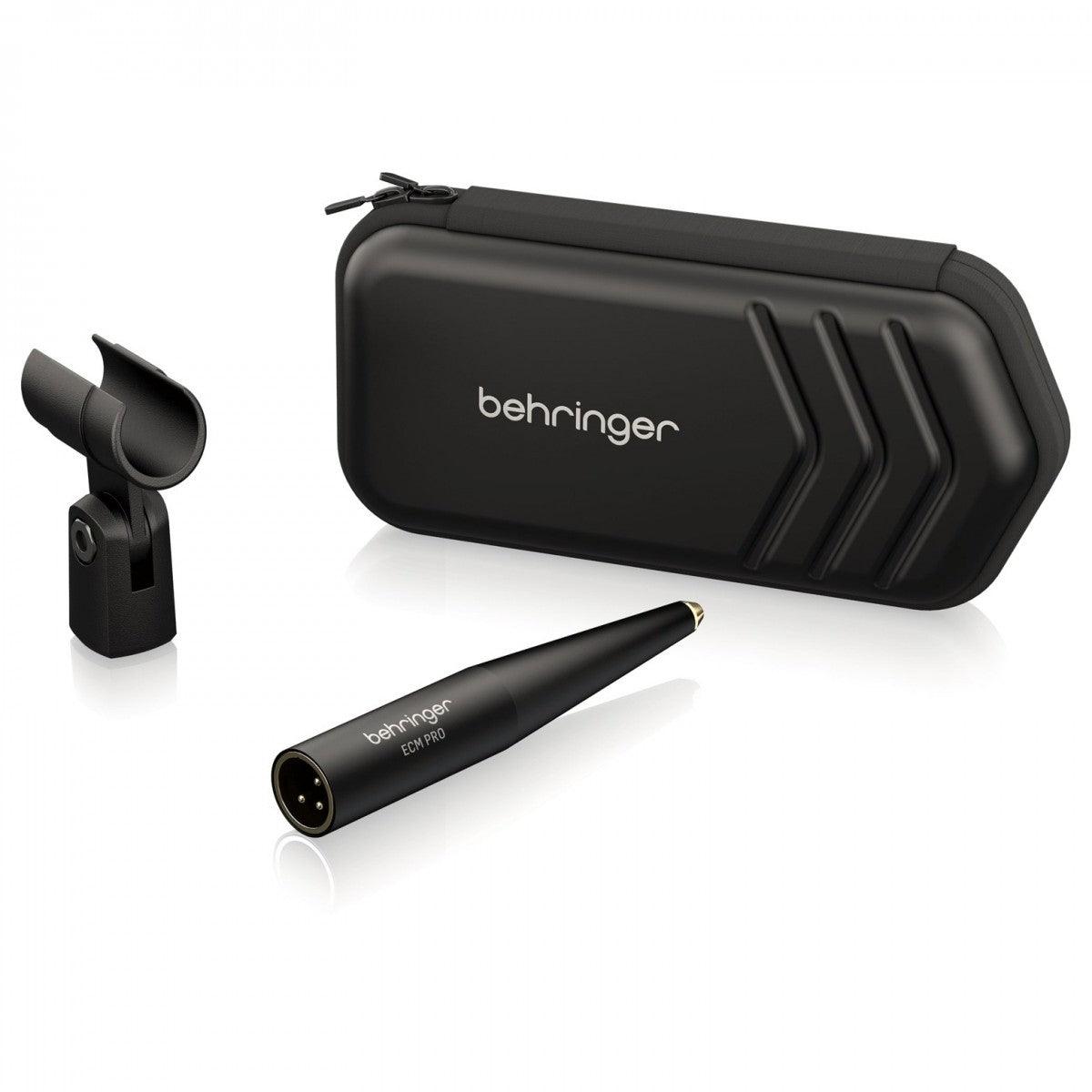 BEHRINGER ECM PRO MICROFONO CONDENSATORE MISURAZIONE AUDIO AMBIENTALE PER ANALIZZATORE A SPETTRO - TechSoundSystem.com