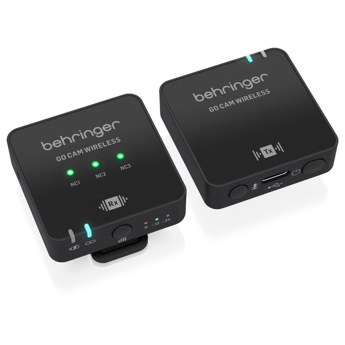 BEHRINGER GO CAM WIRELESS SISTEMA DIGITALE MICROFONO A CLIP - TechSoundSystem.com