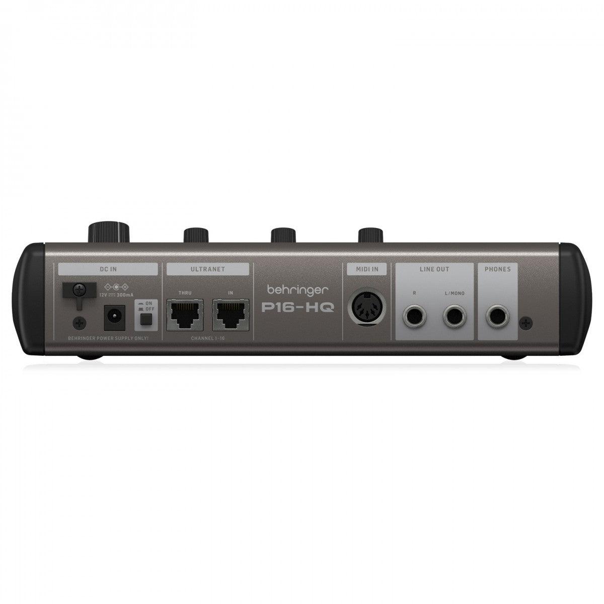 BEHRINGER P16-HQ POWERPLAY MIXER PERSONAL MONITOR 16 CANALI DIGITALE - TechSoundSystem.com