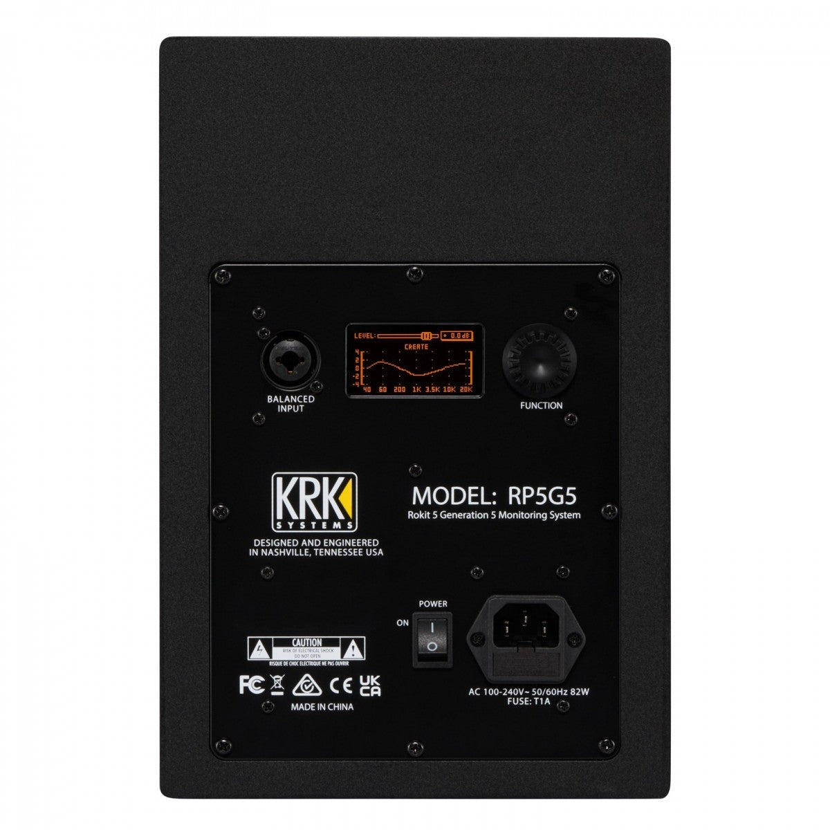 KRK RP5 G5 ROKIT MONITOR DA STUDIO 5" 130 WATT - TechSoundSystem.com