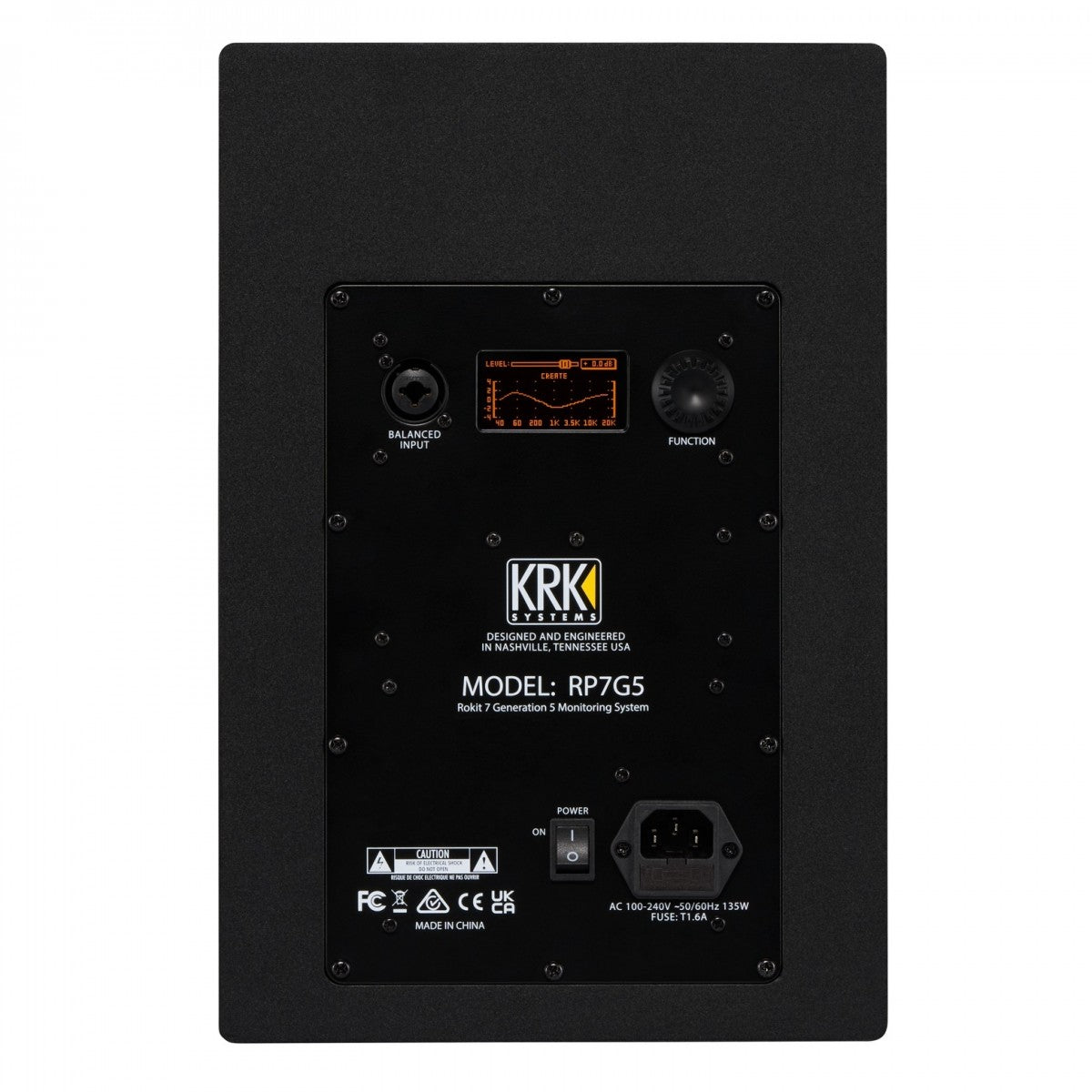KRK RP7 G5 ROKIT MONITOR DA STUDIO 7" 234 WATT - TechSoundSystem.com