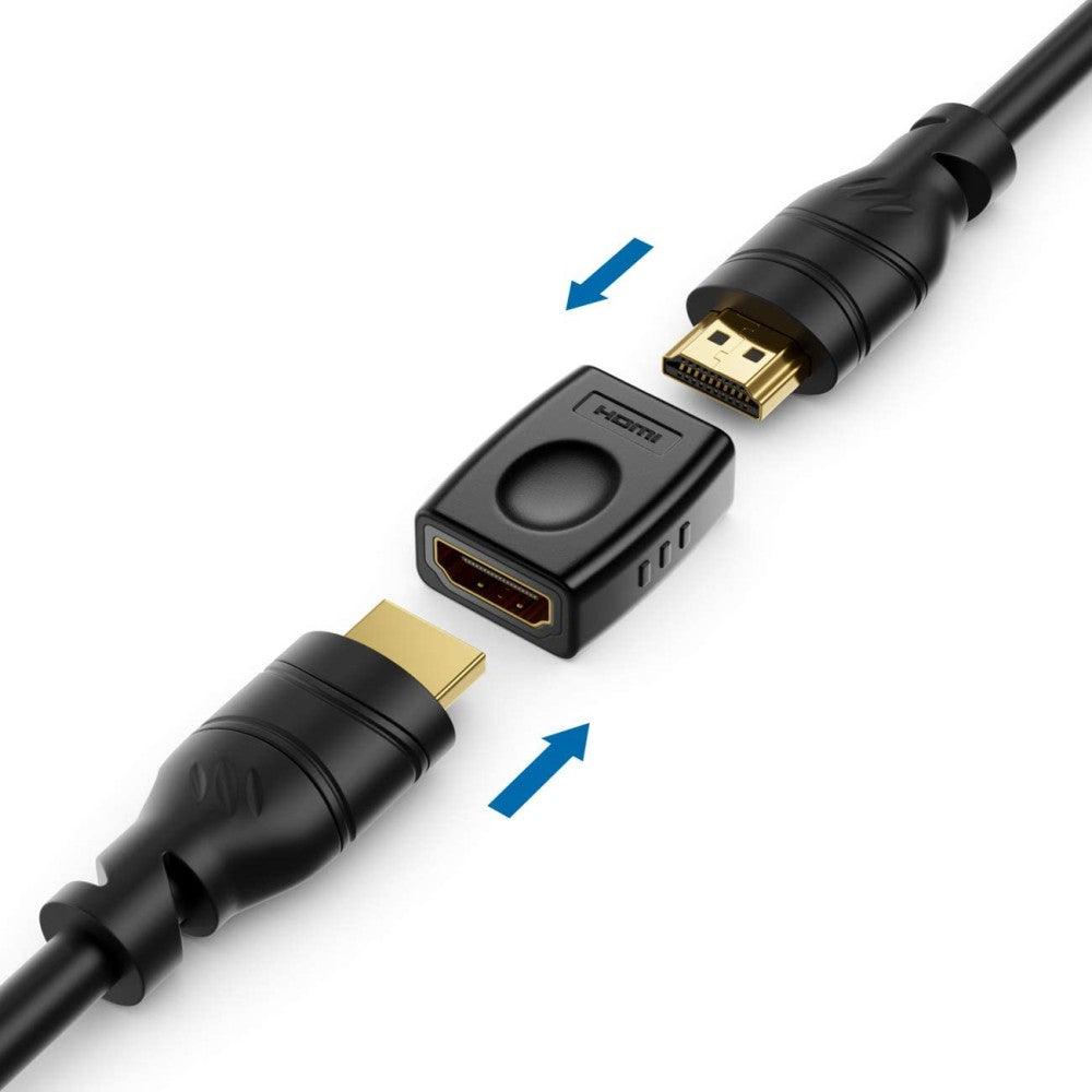 TECHLY IADAP HDMI-F/F ADATTATORE HDMI FEMMINA FEMMINA - TechSoundSystem.com