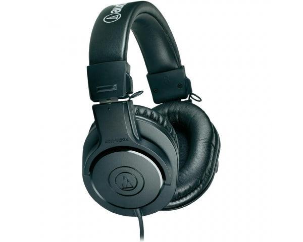 AUDIO-TECHNICA ATH M20X CUFFIA DINAMICA CHIUSA NERA - TechSoundSystem.com