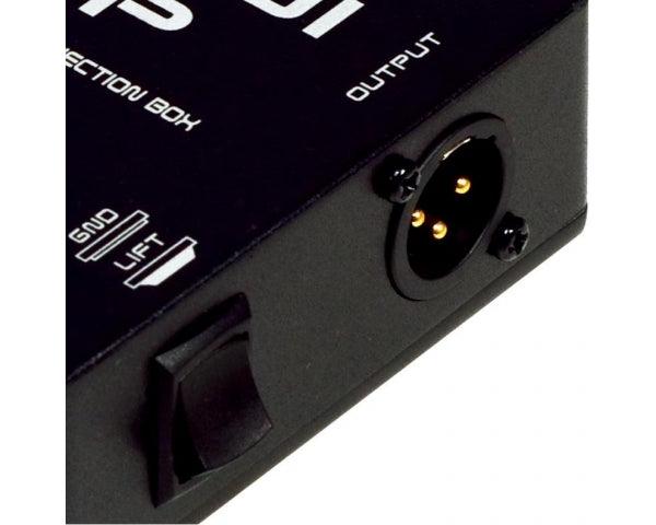 BEHRINGER DI600P ULTRA-DI DI-BOX PASSIVA IN/OUT PARALLELO FLAT/FILTRO STRUMENTO/AMPLIFICATORE XLR OUT CON GROUND/LIFT - TechSoundSystem.com