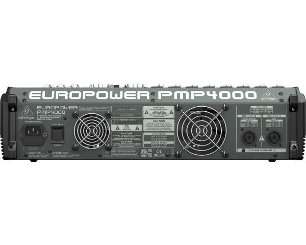BEHRINGER PMP4000 EUROPOWER MIXER AMPLIFICATO 16 CANALI EFFETTI 1200 WATT 8 XLR MIC IN 4 STEREO - TechSoundSystem.com