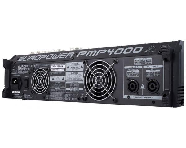 BEHRINGER PMP4000 EUROPOWER MIXER AMPLIFICATO 16 CANALI EFFETTI 1200 WATT 8 XLR MIC IN 4 STEREO - TechSoundSystem.com