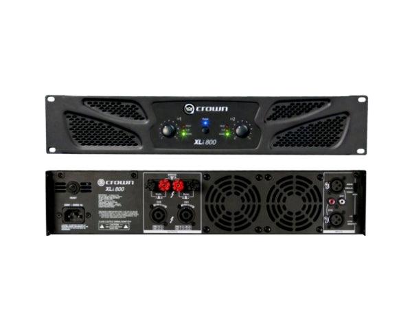 CROWN XLI800 AMPLIFICATORE 600 WATT SU 4 OHM BRIDGE E 2 X 300 WATT STEREO - TechSoundSystem.com
