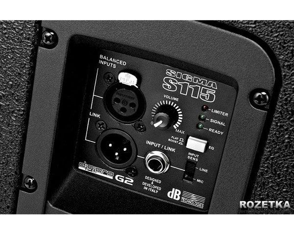 DB SIGMA S115 CASSA ATTIVA 1000W 2 VIE - TechSoundSystem.com