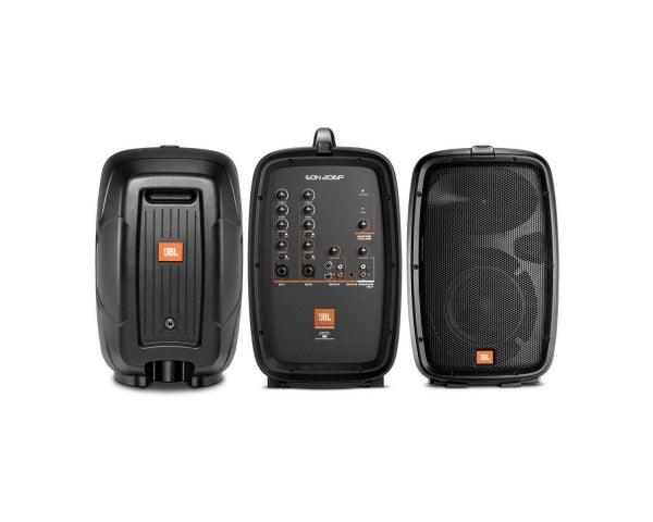 JBL EON206P IMPIANTO AUDIO AMPLIFICATO MIXER ATTIVO E DIFFUSORI CASSE PASSIVE 6 CANALI EFFETTI - TechSoundSystem.com
