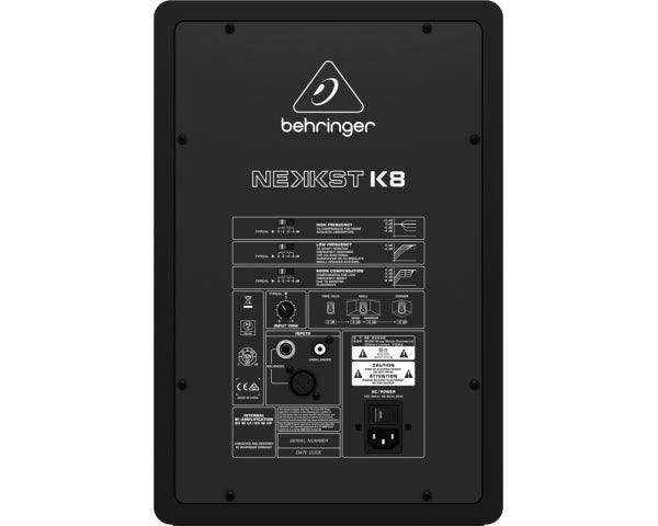 BEHRINGER NEKKST K8 STUDIO MONITOR BIAMPLIFICATO 150 WATT 8″+1″ KRK DESIGN - TechSoundSystem.com