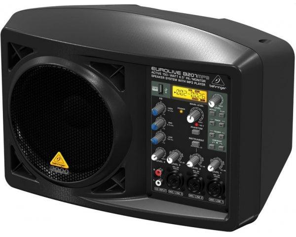 BEHRINGER B207MP3 CASSA ATTIVA MONITOR PALCO 150 WATT LETTORE MP3 / USB CON MIXER - TechSoundSystem.com