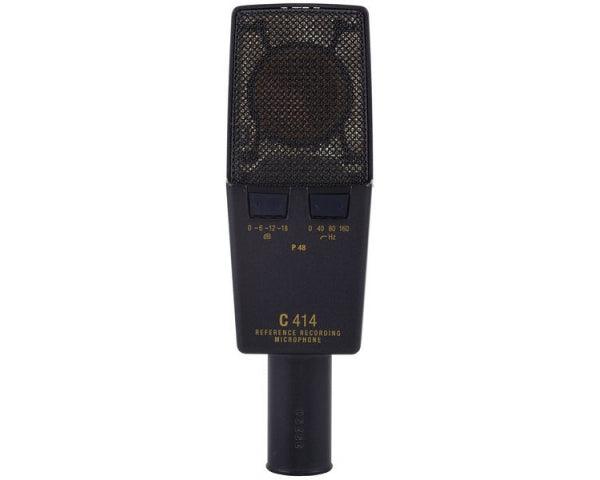 AKG C414-XLII MICROFONO A CONDENSATORE DA STUDIO LARGO DIAFRAMMA 9 DIAGRAMMI POLARI MULTI PATTERN - TechSoundSystem.com