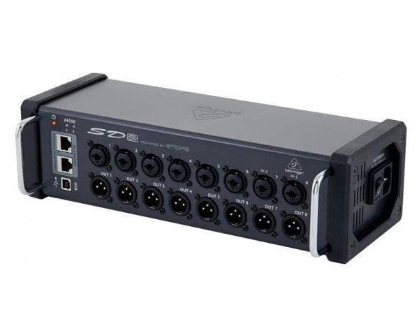 BEHRINGER SD8 SNAKE DIGITALE USB 8 PREAMPLIFICATORI MICROFONICI MIDAS 8 AUX AES50 KLARK TEKNIK CONTROLLO REMOTO - TechSoundSystem.com