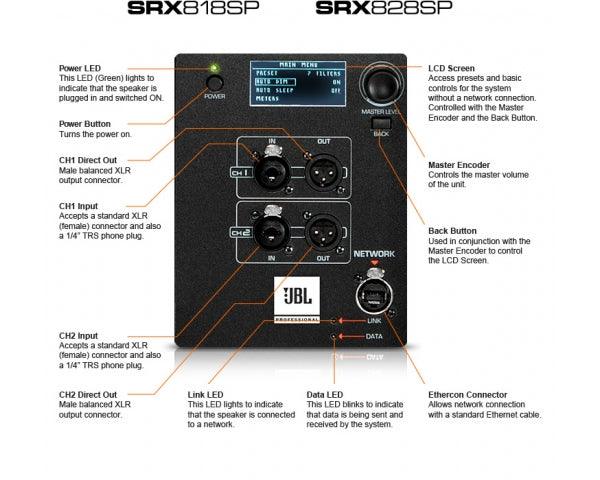 JBL SRX828SP 230 SUBWOOFER ATTIVO 2000W - TechSoundSystem.com