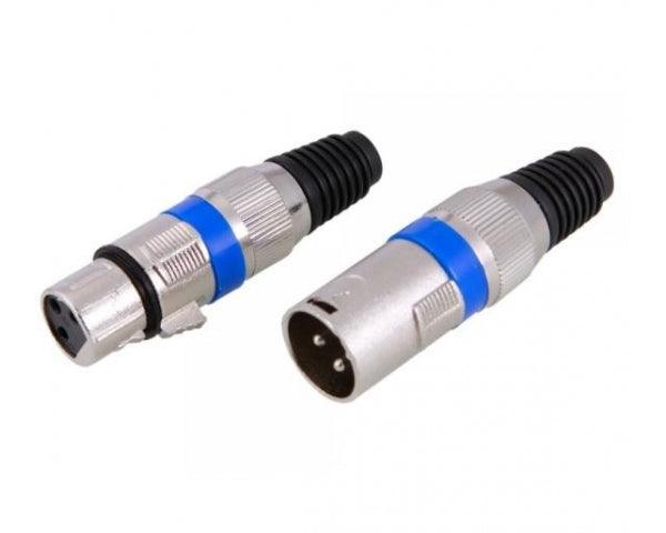 EXTREME XLR M CONNETTORE VOLANTE XLR MASCHIO PRO - TechSoundSystem.com