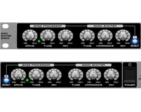 BEHRINGER SX3040 SONIC EXCITER PROCESSORE DI SEGNALE STEREO ARRICCHIMENTO DEL SUONO - TechSoundSystem.com