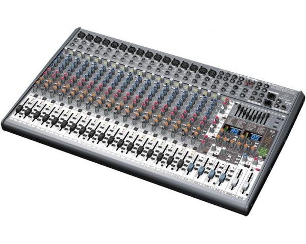 BEHRINGER SX2442FX-PRO MIXER EURODESK 24 CANALI 4 BUS DOPPIO PROCESSORE EFFETTI - TechSoundSystem.com