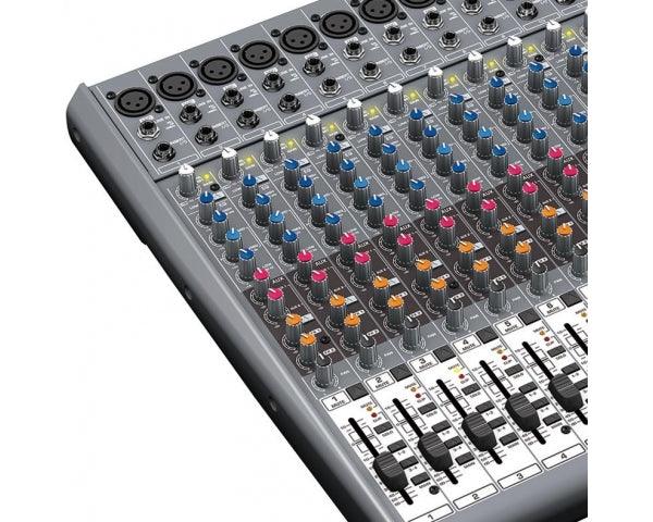 BEHRINGER SX2442FX-PRO MIXER EURODESK 24 CANALI 4 BUS DOPPIO PROCESSORE EFFETTI - TechSoundSystem.com
