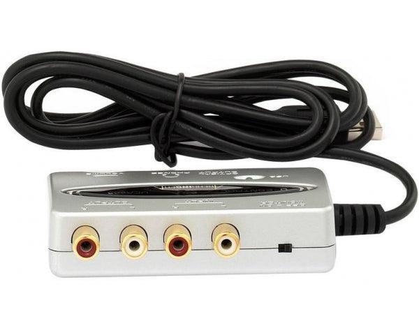 BEHRINGER UCA202 U-CONTROL INTERFACCIA AUDIO USB SILVER 48KHZ PC MAC + USCITA OTTICA S/PDIF + SOFTWARE - TechSoundSystem.com