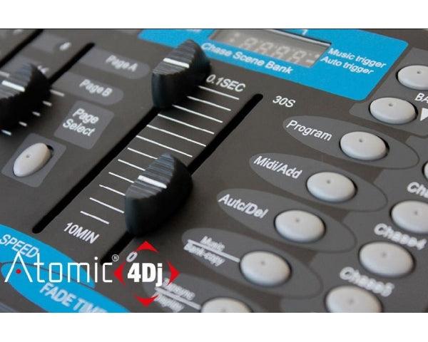 ATOMIC SHOW DESIGNER MIXER LUCI 192 CANALI DMX 240 SCENE 8 SLIDER - TechSoundSystem.com